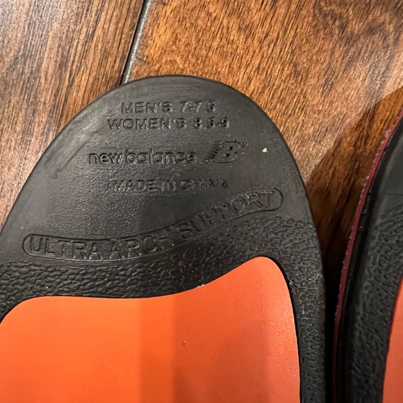 New Balance Blue and Red Shoe Insoles - Picture 3 of 7